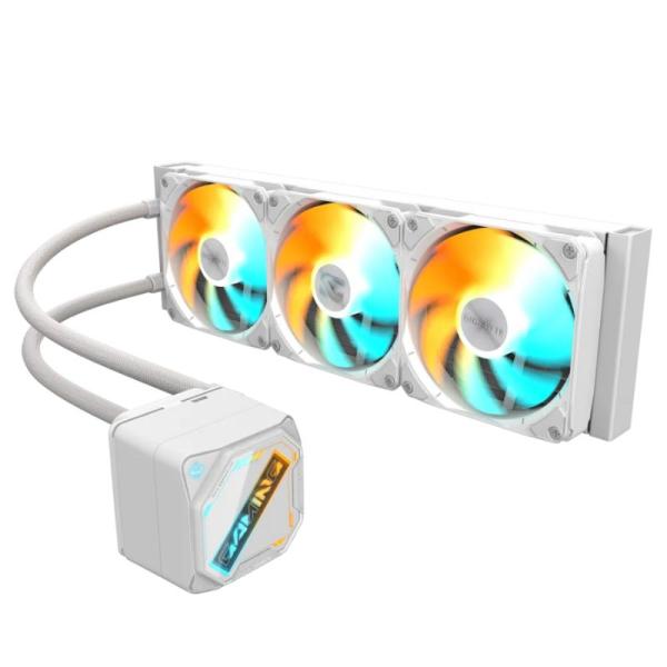 Enfriador Líquido Gigabyte Gaming 360 Ice 360mm 3x120mm ARGB Blanco