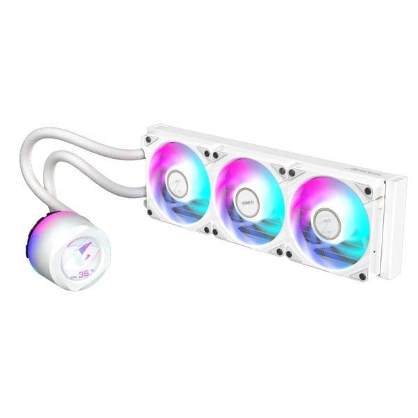 Enfriador Líquido Gigabyte Aorus Waterforce X II Ice 360mm 3x120mm ARGB Blanco