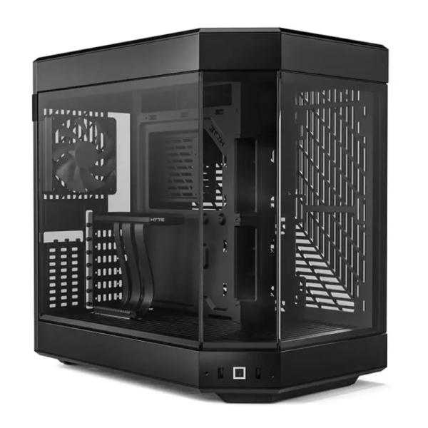 Gabinete para PC HYTE Y60 Mid Tower Vidrio Templado 3 Ventiladores Negro