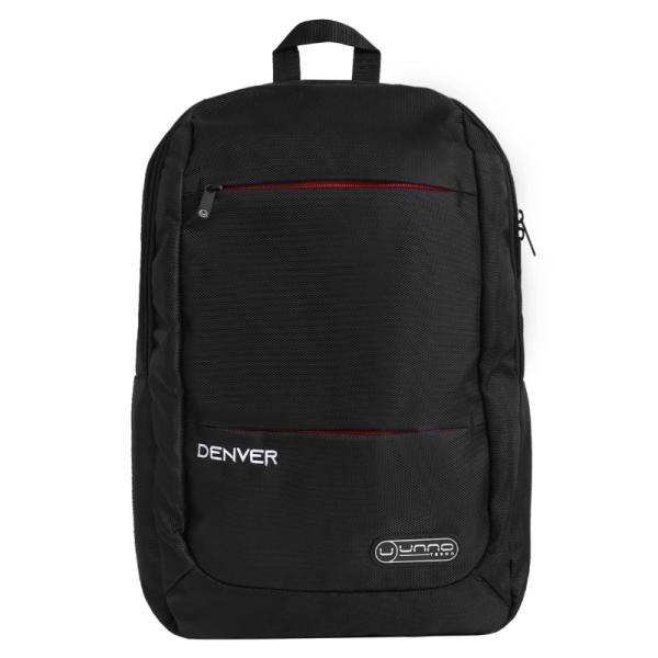 Maletín Unno Mochila Tekno Denver BG2502BK 15.6″ Poliéster Negro