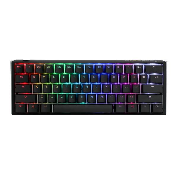 Teclado Ducky One 3 Mini Mecánico USB-C 60% Español RGB Switch Rojo