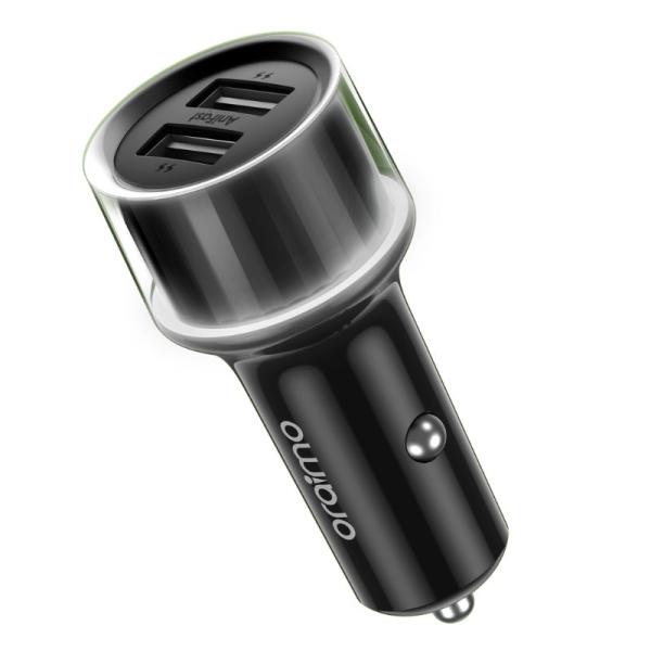 Cargador de Auto Oraimo OCC-1152D 2 USB-A Negro