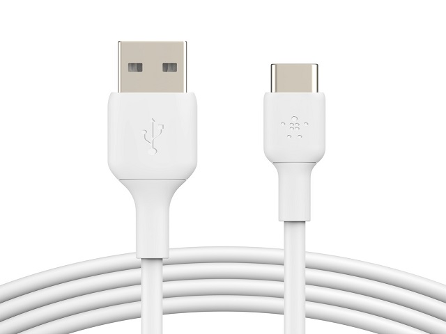 Cable Belkin BoostCharge USB-C a USB-A 1 M Blanco