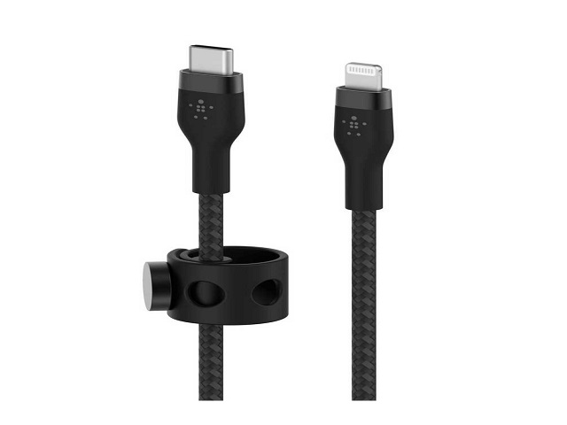 Cable Belkin BoostCharge USB-C a Lightning 2 M Negro