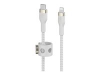 Cable Belkin BoostCharge USB-C a Lightning 2 M Blanco