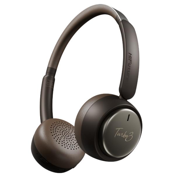 Audífonos HiFuture Turbo 3 Bluetooth Café