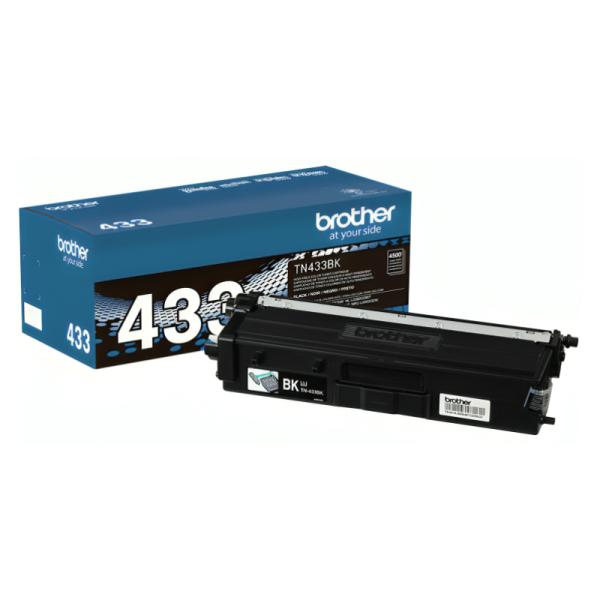 Tóner Brother TN433BK Negro 4.500 Páginas