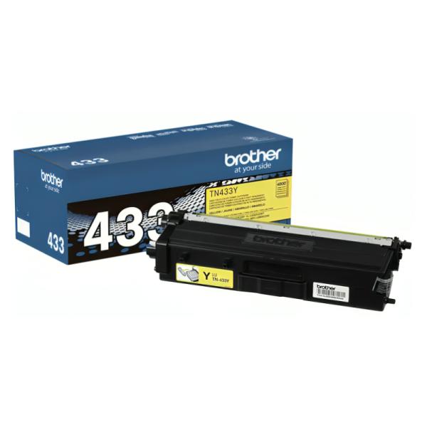 Tóner Brother TN433Y Amarillo 4.000 Páginas