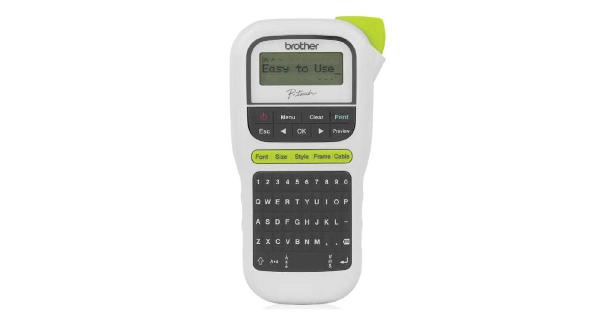 Rotuladora de Etiquetas Brother PTH110 · Ticomer