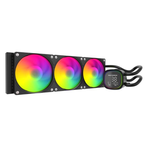 Enfriador Líquido Eagle Warrior Frostbite HL360 360mm 3x120mm ARGB Negro