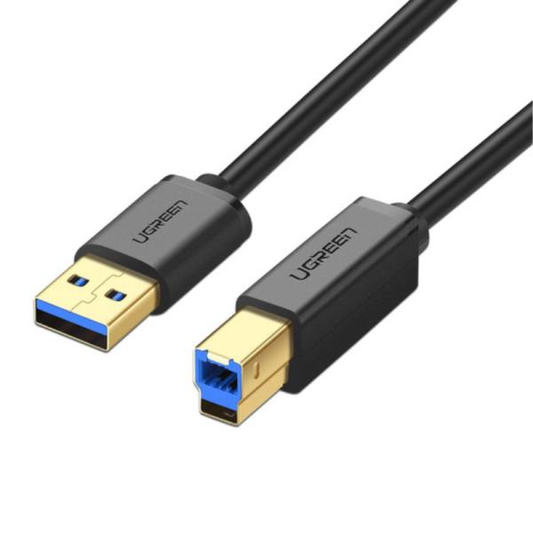 Cable USB para Impresora UGREEN US210 USB 3.0 A-B 1 M
