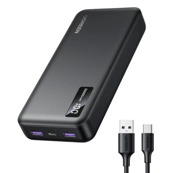 Power Bank UGREEN PB312 20000mAh 22.5 W USB-A + USB-C