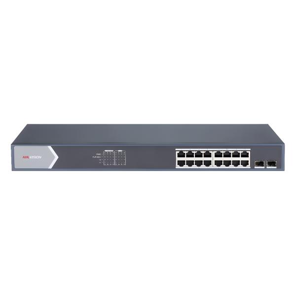 Switch Hikvision DS-3E1518P-EI/M 16 Puertos Gigabit POE 230 W Administrable 1 SFP