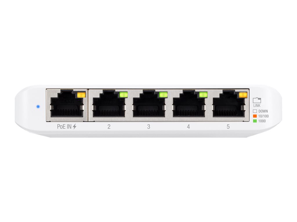 Switch Ubiquiti USW Flex Mini 5 Puertos Gigabit POE+