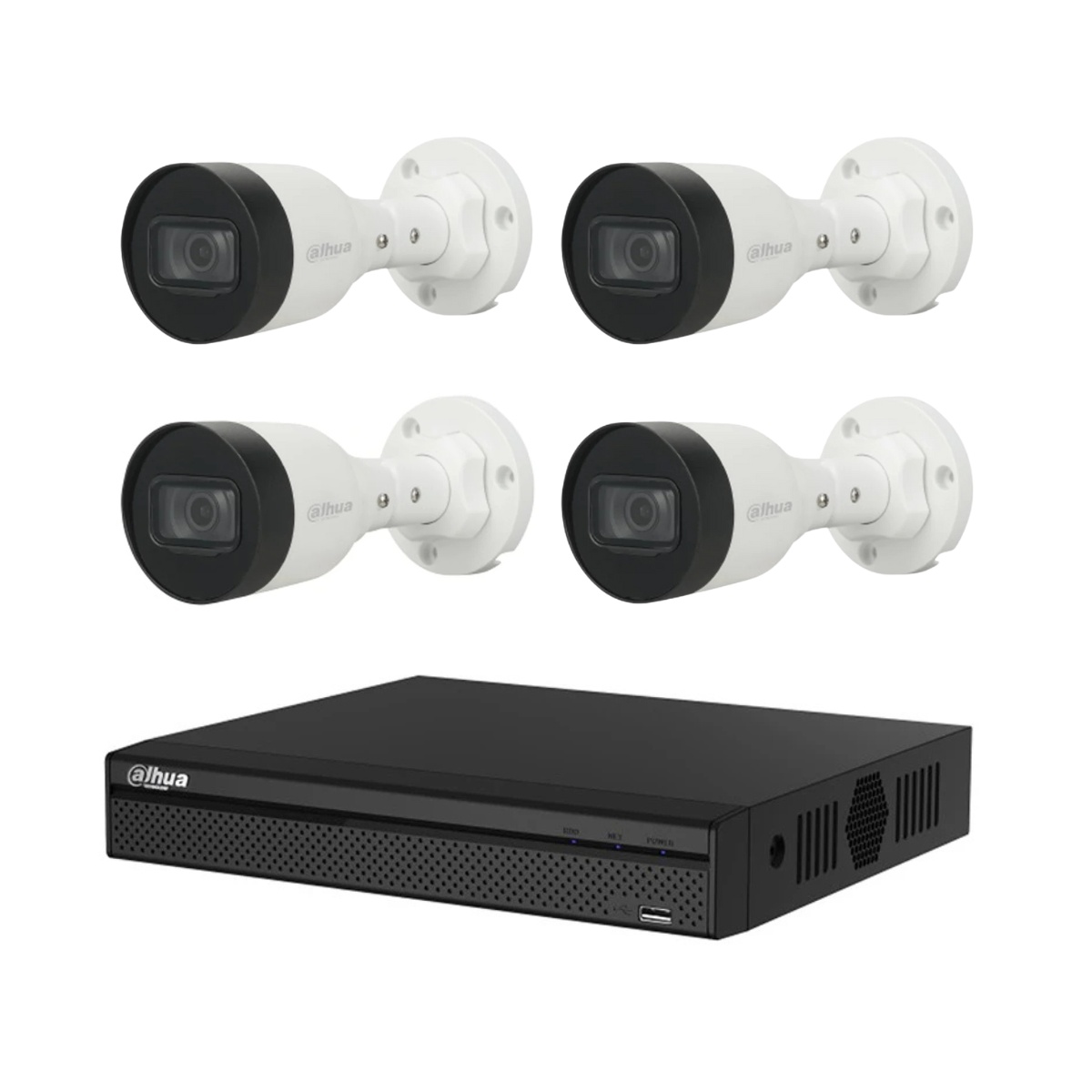 Kit de Cámaras Dahua Cooper 4 Cámaras 5 MP HDCVI