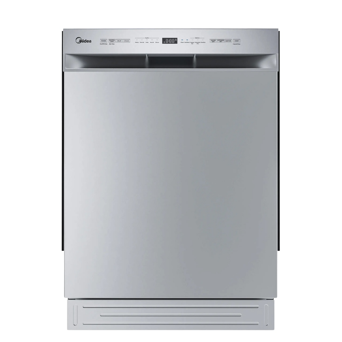 Lavavajillas Midea MDWPS1401KSS Empotrable Plateado