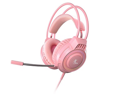 Audífonos Xtech XTH-564 USB/3.5mm Rosa