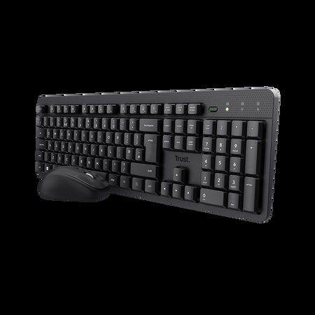 Combo Teclado y Mouse Trust TKM-360 Inalámbrico Español Silencioso