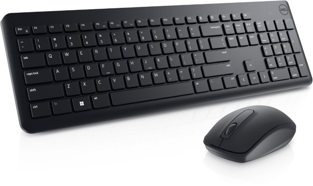 Combo Teclado y Mouse Dell KM3322W-R-LTN Inalámbrico 2.4GHz