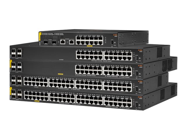 Switch HPE R8N85A 48 Puertos Gigabit POE+ 370 W Administrable SFP