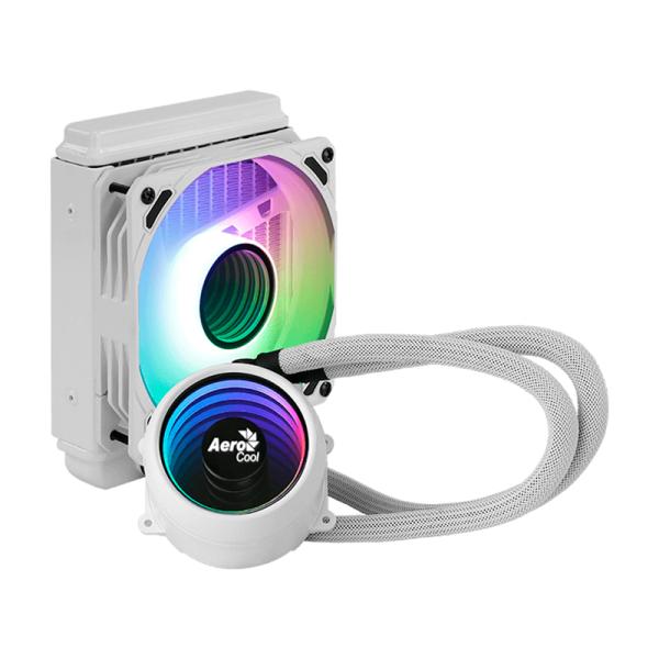 Enfriador Líquido AeroCool Mirage L120 120mm RGB Blanco