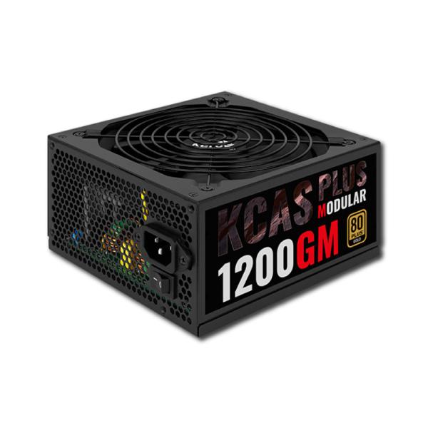 Fuente de Poder AeroCool Kcas Plus 1200 W 80+ Bronze Semi Modular ATX