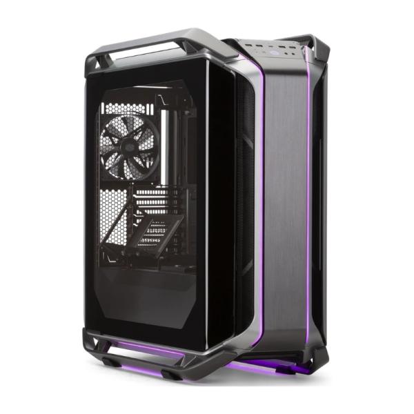 Gabinete para PC Cooler Master Cosmos C700M Full Tower Vidrio Templado 4 Ventiladores RGB Negro