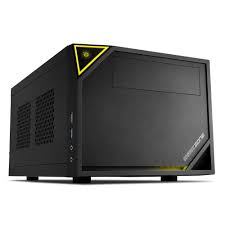 Gabinete para PC Sharkoon Zone C10 Mini Tower Mini-ITX 1 Ventilador Negro