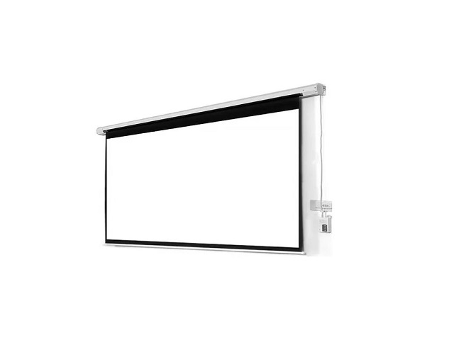Pantalla de Proyección Klip Xtreme KPS-503 120″ 4:3 Motorizada Blanco Mate