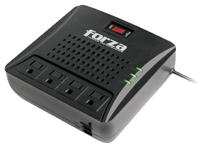 Regulador de Voltaje Forza FVR-3001 3000 VA 1500 W 4 Tomas 110/120 V
