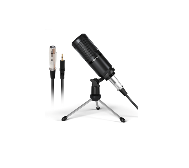 Micrófono Maono AU-PM360TR Condensador Cardioide XLR/3.5mm