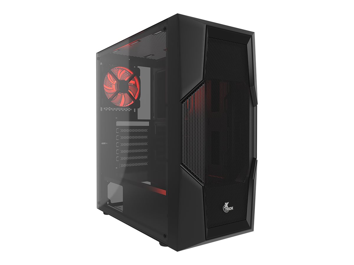 Gabinete para PC Xtech Gaming Series Phobos Mid Tower ATX Vidrio Templado Negro