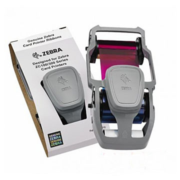 Ribbon para Impresora de Tarjetas Zebra ZC300 Ymckok 200 Imágenes