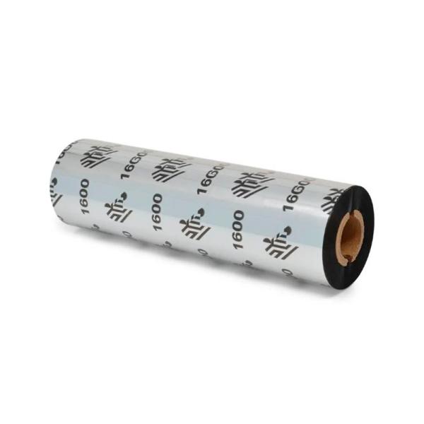 Ribbon de Cera Zebra 1600 Wax Núcleo 0.5″ 24 Unidades/Caja