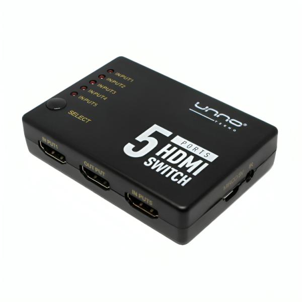 Cable AV Unno HB1203BK Switch 4K
