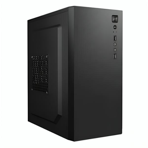 Gabinete para PC KME CM15KTRA001C Mini Tower Micro-ATX sin Ventiladores Fuente 600 W