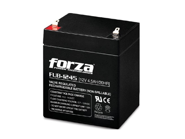 Batería UPS Forza FUB-1245 12 V 4.5 Ah AGM