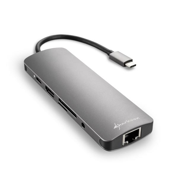 Hub USB Sharkoon 4044951026739 USB-C USB 3.0