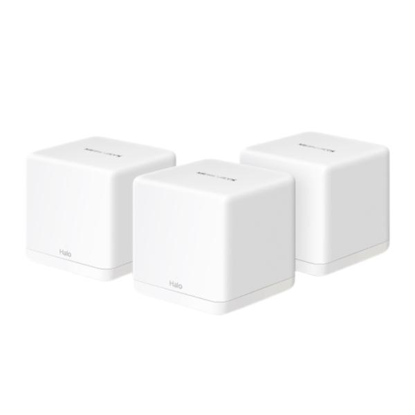 Router WiFi Mercusys Halo H60X Mesh WiFi 6 AX1500 Doble Banda 3 Pack