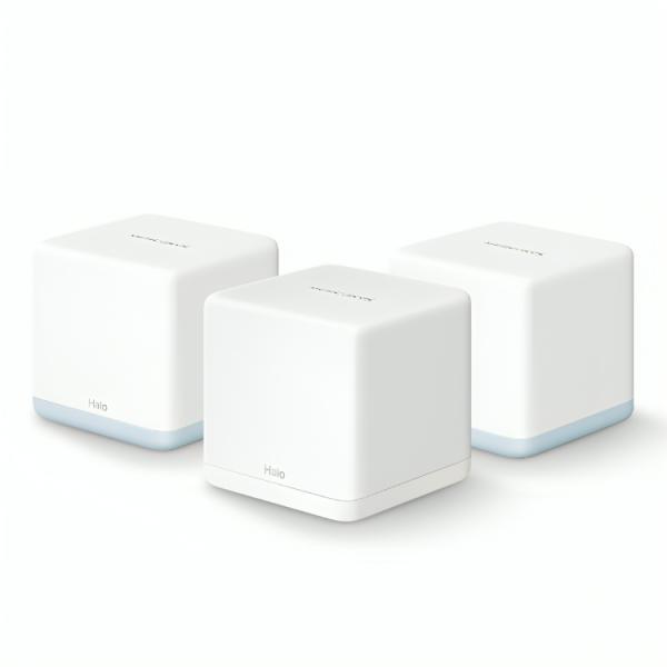 Sistema WiFi Mesh Mercusys Halo H32G AC1200 Doble Banda 3 Pack