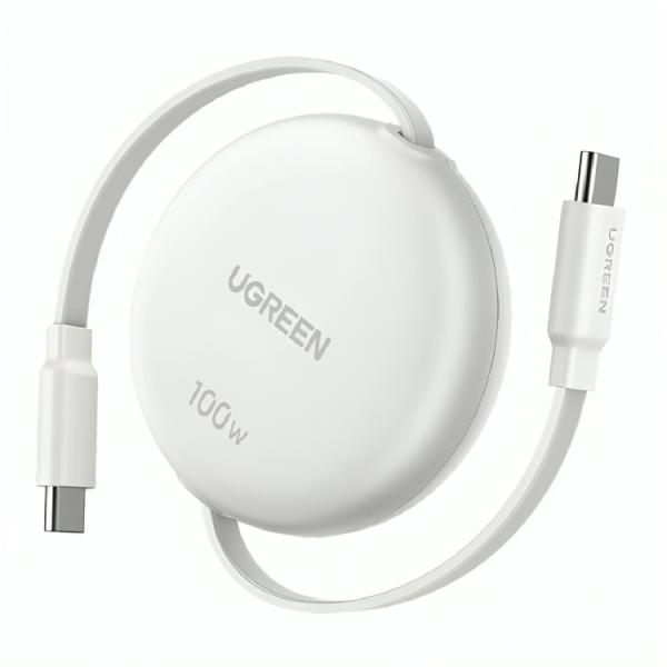 Cable UGREEN L531 USB-C a USB-C 100 W Retráctil
