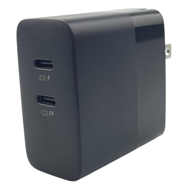 Cargador de Pared Nova PA045RBU001C 2 USB-C 45 W Plegable Negro