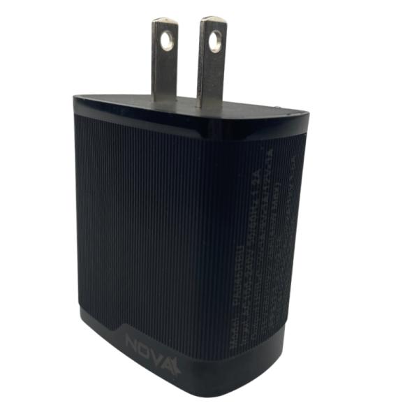 Cargador de Pared Nova PA046RBU001C USB-C + USB-A 45 W Negro