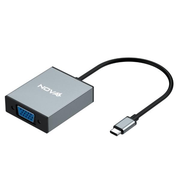 Cable AV Nova FAA301CV001C Adaptador USB-C a VGA FHD 0.15m