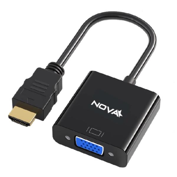 Cable AV Nova FAA321HV002C Adaptador HDMI a VGA FHD 0.15m