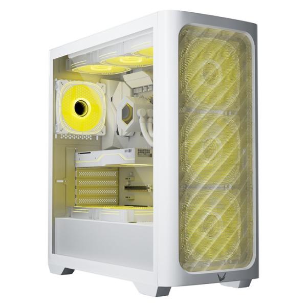 Gabinete para PC Formula V Line Air Power G3 Plus Mid Tower Vidrio Templado 6 Ventiladores ARGB