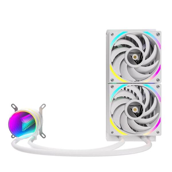 Enfriador Líquido Formula V Line Oasis L240 240mm ARGB Blanco