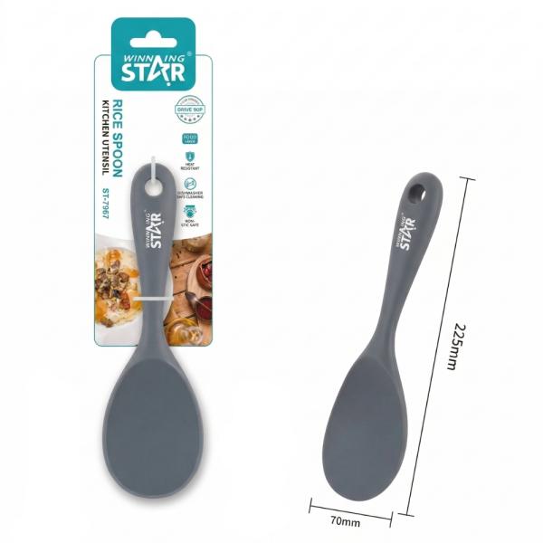 Cuchara Arrocera WINNINGSTAR ST-7567 Silicona/Nylon