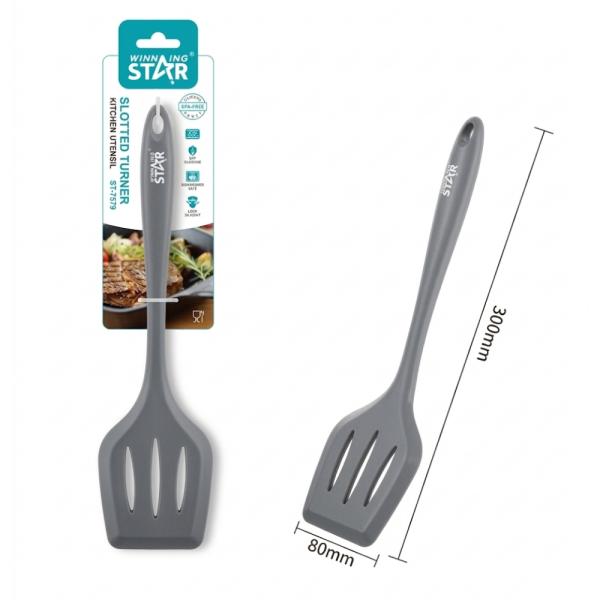 Espátula Ranurada WINNINGSTAR ST-7570 Silicona/Nylon