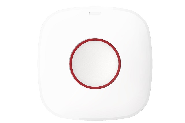 Accesorio para Alarma Hikvision DS-PDEB1-EG2-WB Botón de Pánico Inalámbrico 433MHz Blanco